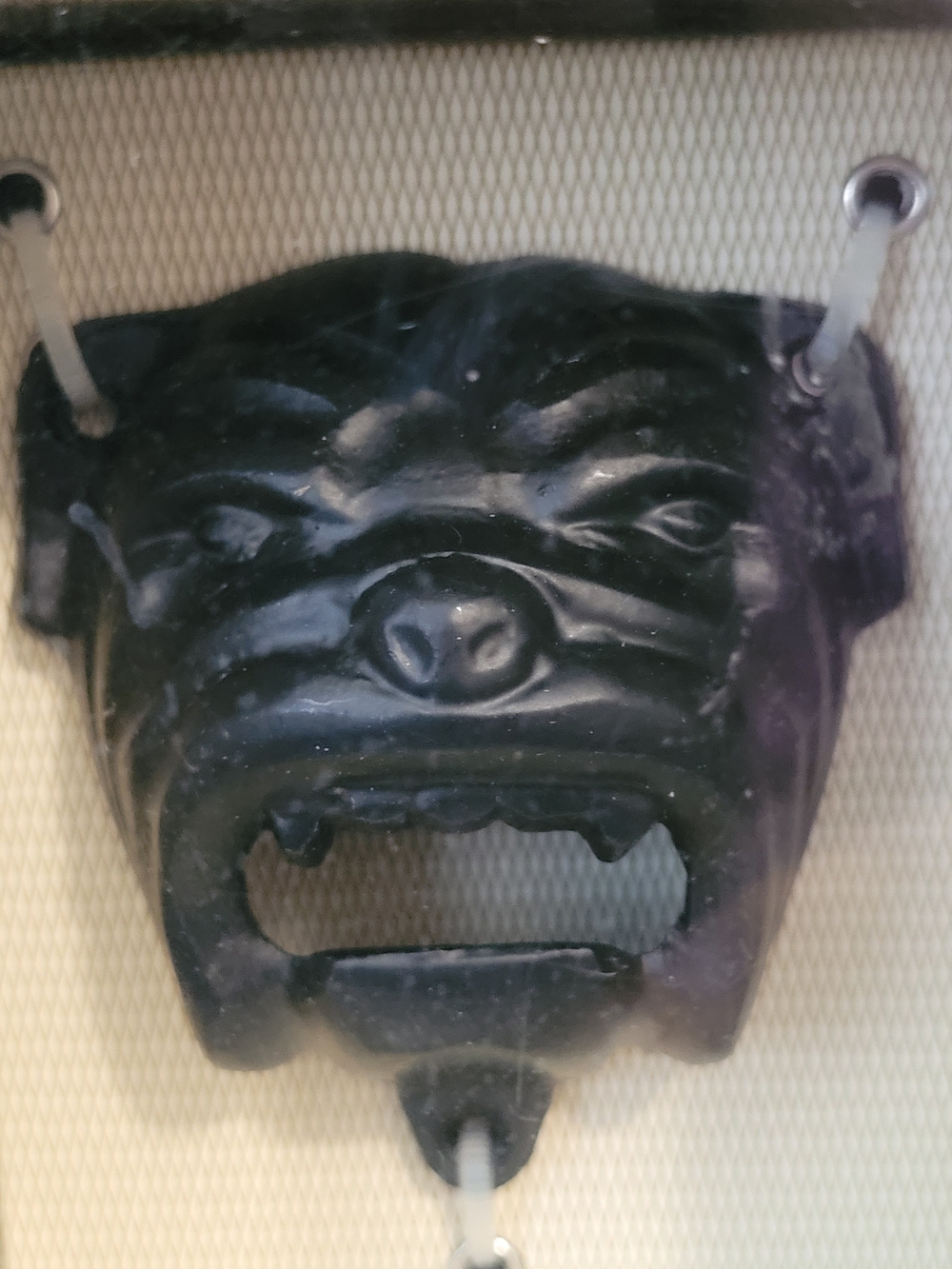 Cast Iron Wall-mount Bottle Opener, BLKSMITH Bulldog Design